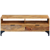 TV Stand Mango Wood 120x35x45 cm 243340