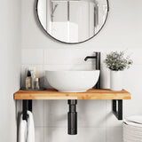 Bathroom Vanity Top Oil Finished 80x40x4 cm Solid Wood Acacia 3279704