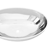 Wash Basin 40x33x13.5 cm Ceramic Silver 143473