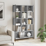 Bookcase Grey Sonoma 102x28x172 cm Engineered Wood 3213660