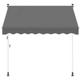 Manual Retractable Awning Light Grey 250 cm 42037054