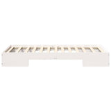 Bed Frame White 100 x 200 cm 873044