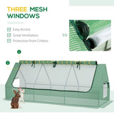ZNTS Mini Walk-in Greenhouse （Prohibited by WalMart） 88868976