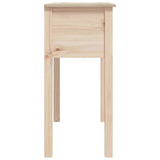 Console Table 70x35x75 cm Solid Wood Pine 814609