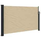 Retractable Side Awning Beige 120x500 cm 4004405