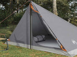 Backpacking Tent Grey and Orange 4-Person 42018561