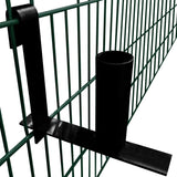 ZNTS Dispenser for Privacy Fence Strips 3 pcs Steel 3055646