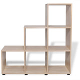 242553 Staircase Bookcase/Display Shelf 107 cm Oak
