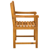 Garden Chairs 8 pcs Natural Solid Acacia Wood 3416308