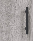 Sideboard Grey Sonoma 69.5x34x90 cm Engineered Wood 830226
