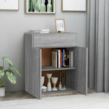 Sideboard Grey Sonoma 60x30x75 cm Engineered Wood 815376