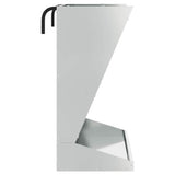Hay Feeder Silver 71 x 33 x 70 cm Galvanised Steel 874632