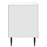 Bedside Cabinet White 62 x 34.5 x 49.5 cm Engineered Wood 894315