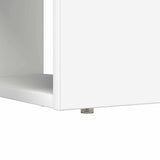 Desk with Shelf White 113 x 54 x 120 cm Engineered Wood 869274