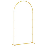 Wedding Arch Gold 100 x 39 x 200 cm Steel 42023036