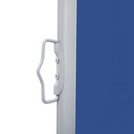 Retractable Side Awning Blue 140x1000 cm 48488