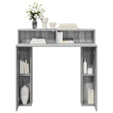 Fireplace Surround Grey Sonoma 102 x 18 x 100.5 cm 8006603