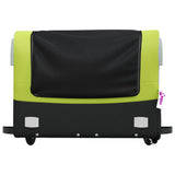 Bike Trailer Black and Green 45 kg Iron 94053