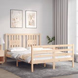 Bed Frame without Mattress Small Double Solid Wood 3194541