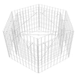Hexagonal Gabion Raised Bed 100x90x50 cm 142532