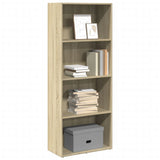 Bookcase Sonoma Oak 60x30x152 cm Engineered Wood 857910