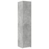 Highboard Concrete Grey 40x42.5x185 cm Engineered Wood 3281402