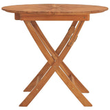 Folding Garden Table 85x75 cm Solid Wood Teak 362619