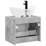Bathroom Furniture Set Concrete Grey Engineered Wood 3404313