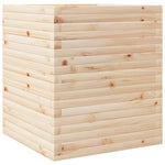 ZNTS Garden Planter 60x60x68.5 cm Solid Wood Pine 3282469