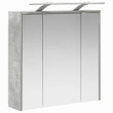 Bathroom Mirror Cabinet Concrete Grey 63.5 x 16 x 62.5 cm 889162