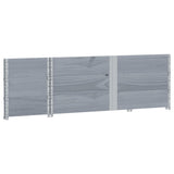 Garden Planter Grey 150x50 cm Solid Wood Pine 3295437