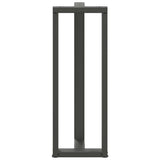 Bar Table Legs T-Shaped 2 pcs Anthracite 40x35x cm Steel 4013098