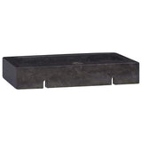 Sink Black 38x24x6.5 cm Marble 149187