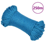 Work Rope Blue 8 mm 250 m Polypropylene 152970