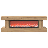 Electric Fireplace Artisan Oak 150 x 30 x 50 cm Engineered wood 8020791