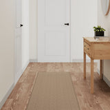Carpet Runner Sisal Look Sand 50x250 cm 355787