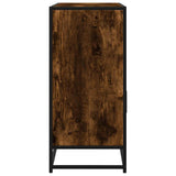 Sideboard Smoked Oak 100x35x76 cm Engineered Wood 849031