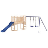 ZNTS Outdoor Playset Solid Wood Pine 3155960