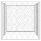 Dog Cage Silver 400 x 200 x 200 cm Galvanised Steel 3368309