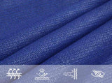 Sunshade Sail 160 g/m Rectangular Blue 6x8 m HDPE 311525