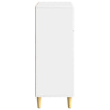 Sideboard High Gloss White 66 x 34.5 x 90 cm Engineered Wood 894639