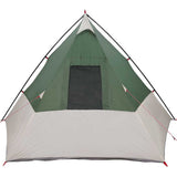 Tipi Tent with Roof Green 383 x 338 x 217 cm Taffeta 42001166