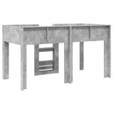 Bunk Bed for Kids Concrete Grey 80 x 200 cm Engineered wood 3410486