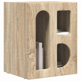 Bedside Table Sonoma Oak 40 x 35 x 50 cm Engineered Wood 891248