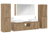 Bathroom Furniture Set 6 pcs Artisan Oak 3407238