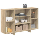 Sideboard Sonoma Oak 120x30x75 cm Engineered Wood 809623