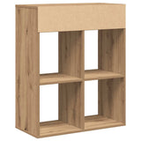 Book Cabinet Artisan Oak 66x31x80 cm Engineered Wood 860300