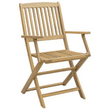 5 Piece Garden Dining Set Solid Wood Acacia 3214234