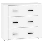 Sideboards 3 pcs White Engineered Wood 3185399