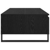 Coffee Table Black Oak 90 x 60 x 35 cm Engineered Wood 882591